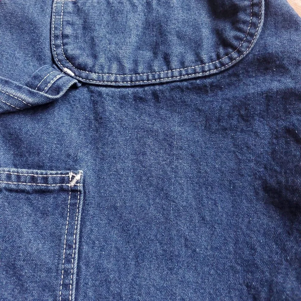 Carhartt B13 Painter Pants Fit 30 x 29 Blue Loose Fit Denim Carpenter Work Jeans - Picture 8 of 12